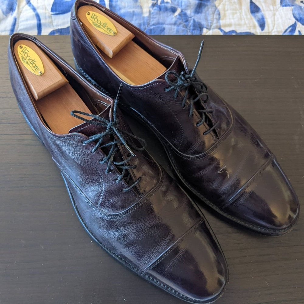 Allen Edmonds Park Avenue Oxford Shoes Size 14 AA